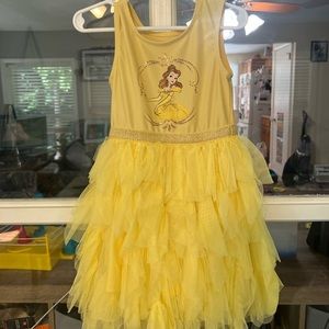 Disney princess Bell dress 4T/5T